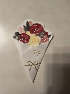 発表会のお手紙